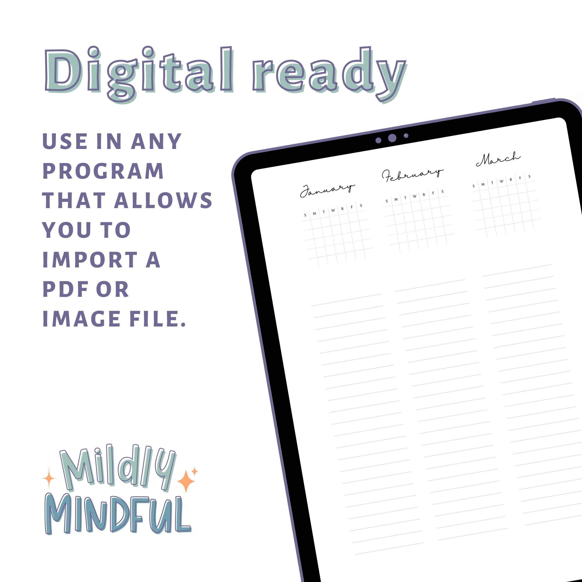 Undated Planner Bundle (7)